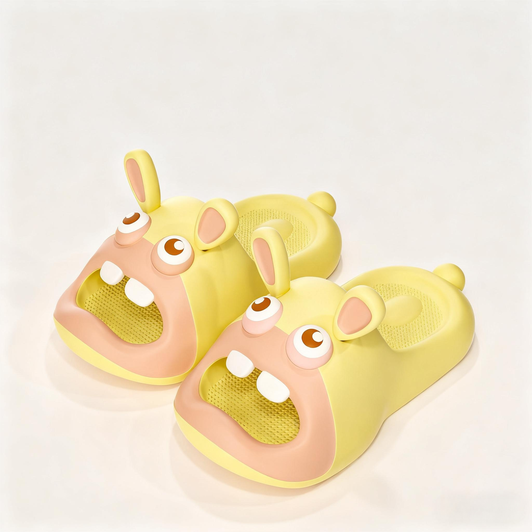 绿色小兔子立体卡通EVA .png