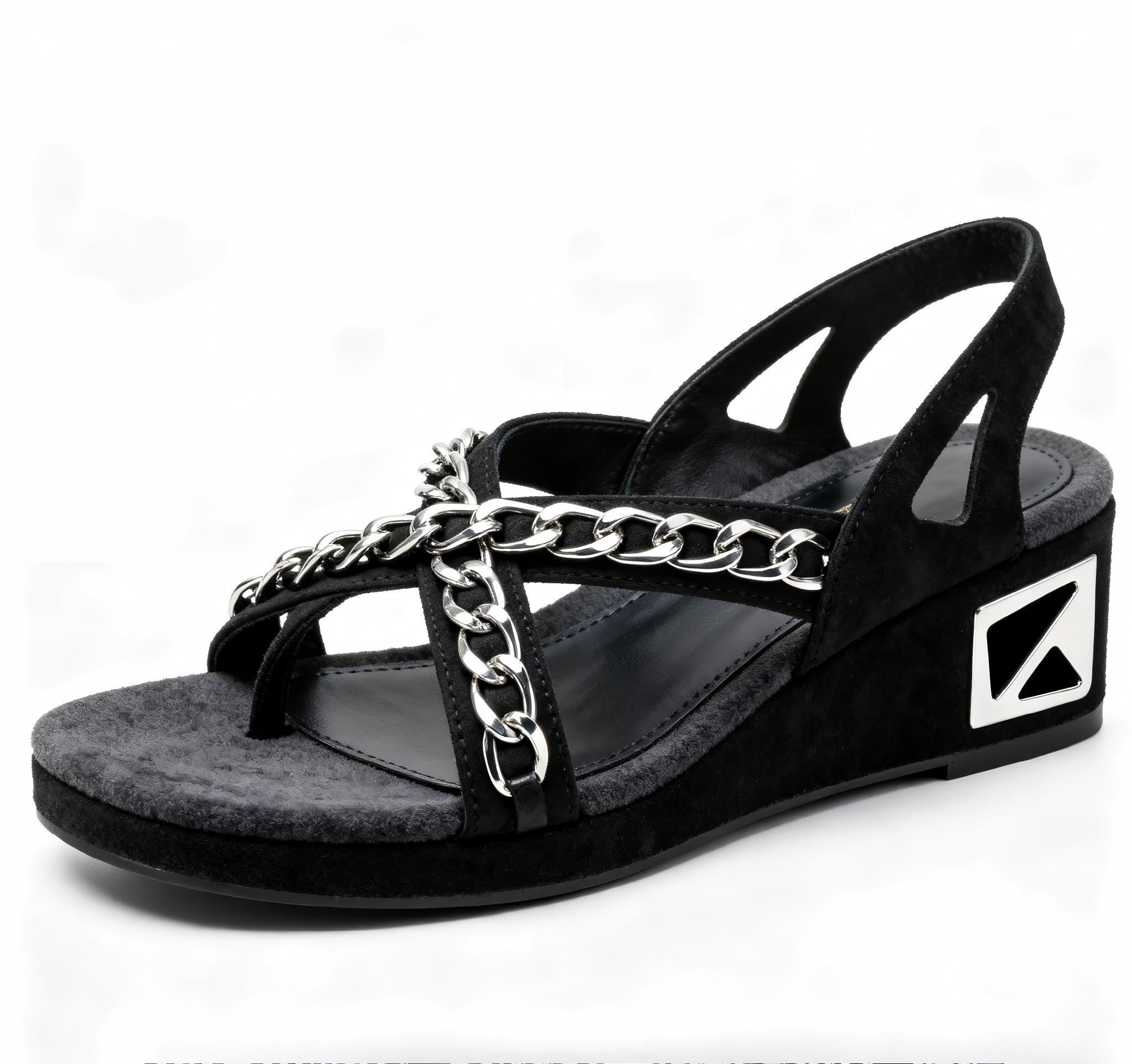 Chic Chain Slipper 时尚链条镂空拖鞋.jpg